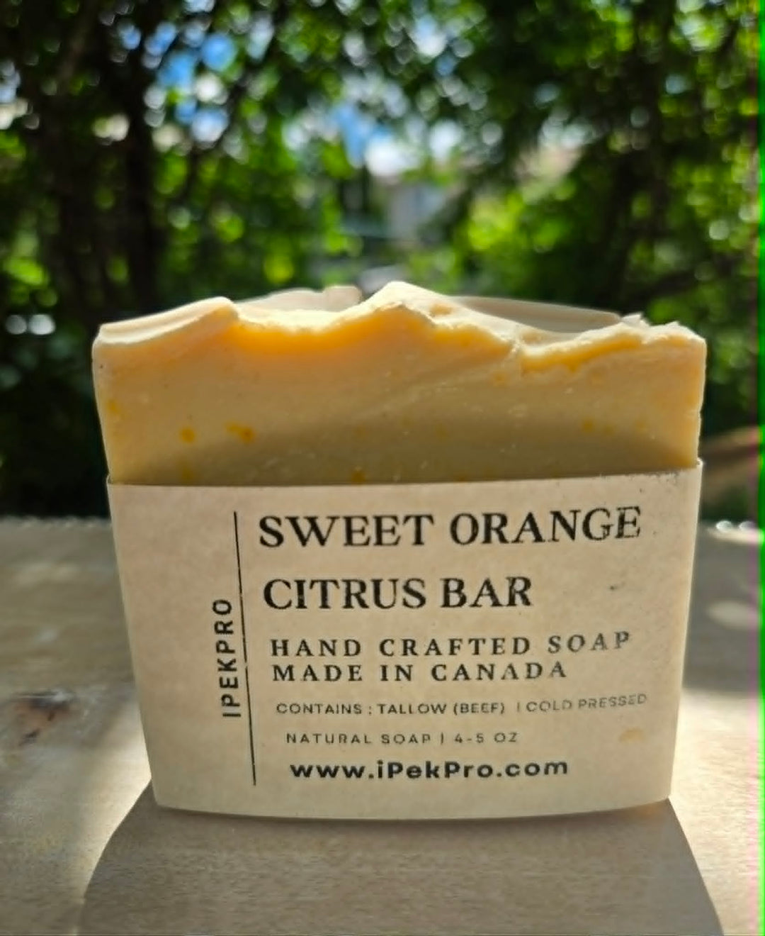 SWEET ORANGE CITRUS SOAP